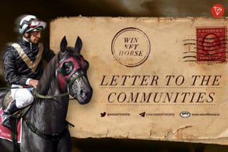 A letter to all players of WIN NFT HORSE