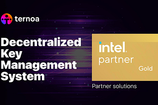 Announcement: Ternoa partners with Intel to bring decentralized privacy to the next stage
