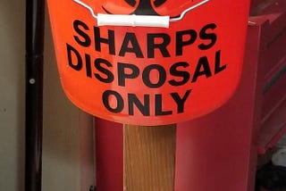 Easy DIY Reusable Needle Disposal Containers