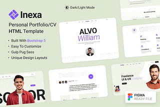 Inexa — Creative Personal Portfolio HTML Template