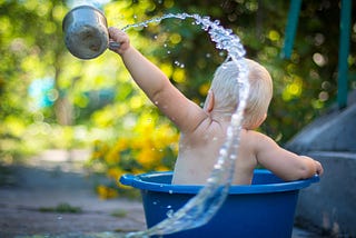 Why cleaning the mind is like bathing an infant!