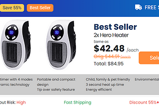 Hero Room Heater USA Reviews [2024], Official Website & Offer Cost