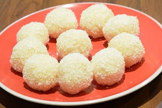 Quick Recipe of Coconut Ladoo with Condensed Milk