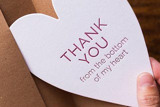 Can Saying Thank You Once A Day Change Your Life?