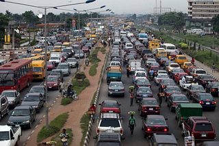 About immutable traffic in Lagos and the massive effect
