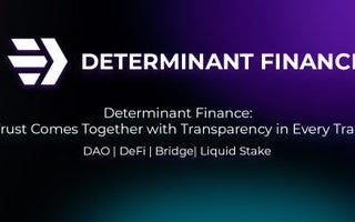 Determinant Finance: A Sustainable and Verifiable Defi Platform For All