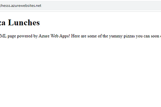 Build Your First WebApp on Azure cloud