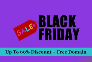 Start a website with Black Friday Savings 👍