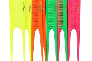 krest-cleopatra-8-1-2-inch-rattail-combs-extra-fine-tooth-rat-tail-comb-model-441-color-fresh-mix-1--1