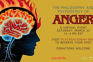 Join us for a deep dive into the Philosophy and Psychology of Anger