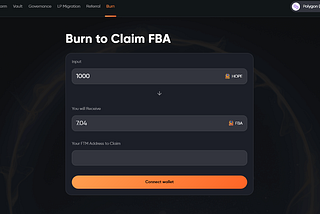 Firebird FBA Token Migration Guideline