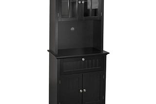 os-home-and-office-buffet-and-hutch-with-framed-glass-doors-and-drawer-in-black-1