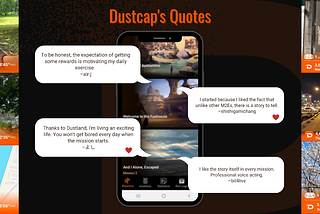 And now a word from the Dustland crew