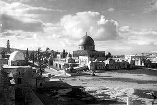 The Dome of the Rock in the heart of Al-Aqsa mosque