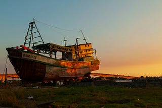 From Shipyard to Graveyard to Art Yard