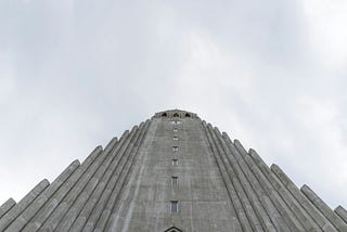 Building reaching up to the sky
