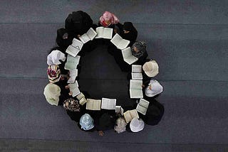 small close proximity study circle