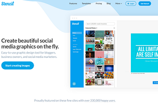 Review of Stencil, a Fantastic Online Graphic Tool