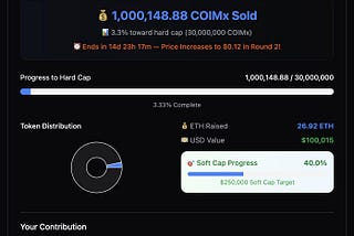 CoinMath Presale is Now LIVE — Round 1 Begins!