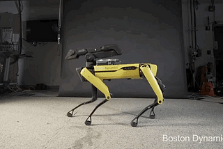Adam Savage Meets Boston Dynamics’ Spot, Face-to-LIDAR