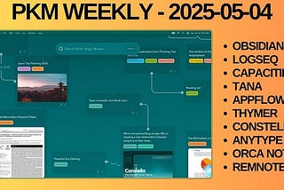 PKM Weekly — 2025–05–04
