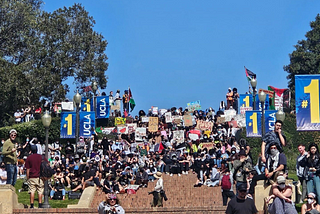 To UCLA students: Get back up and keep going-we will be right there with you!