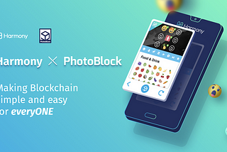 Harmony partners with PhotoBlock to simplify login for Dapps