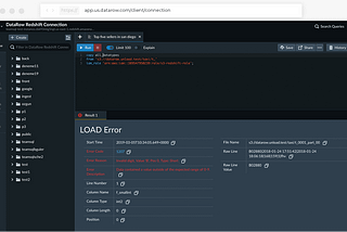 How can I troubleshoot a failed Amazon Redshift data load? The right & fast way.