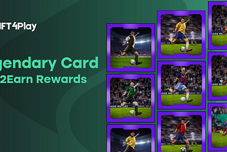 Legendary Soccer Cards 4PLAY Distribution Rules