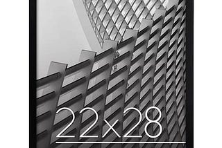 americanflat-22x28-poster-frame-in-black-with-polished-plexiglass-thin-border-22-x-28-inch-large-pic-1