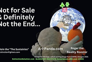 Operating and Maintaining the Gaia SuperComputer of ConscienceLAND is an Extinction Solution