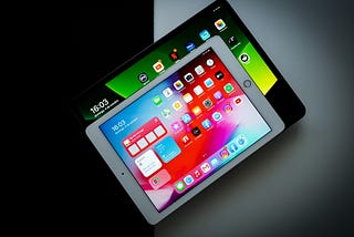 Image of iOS tablets.