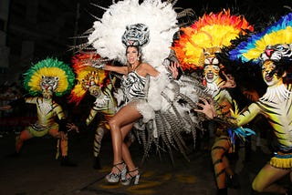 Promo image of the Guacherna parade part of the pre Barranquilla Carnival celebration.