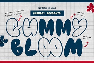 Gummy Bloom Font