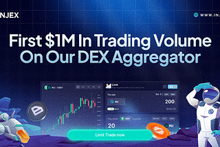 Celebrating Our First $1M in Trading Volume: A Milestone for Injex and Our Community