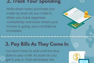 4 Easy Ways to Manage Money with ADHD Infographic