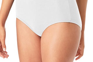 Women’s Cotton Underwear High Waisted Ladies Panties Full Coverage Briefs 4 Pack (Regular & Plus…