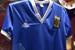 A histórica camisa da Argentina de 1986 foi criada no improviso!