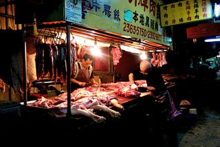 Late Night Discoveries at a Local Market