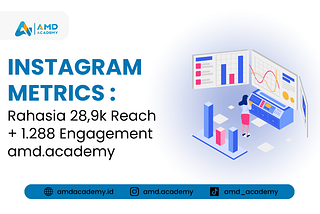 Instagram Metrics : Bongkar Rahasia 28,9k Reach + 1.288 Engagement AMD Academy