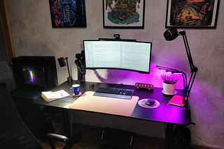Setting up a home office