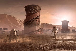 2.0. This strange biomaterial could be used to build the homes on Mars