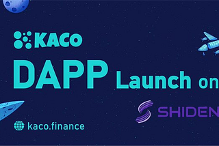 Kaco Finance-Reglas sobre las recompensas de Shiden DappStaking