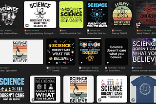 Science doesn’t care what you believe… or does it?