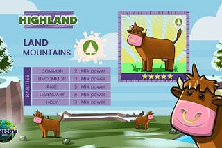 CashCow Farm sneak peek: Highland Breed NFTs