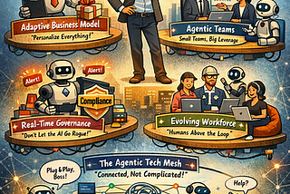 Post‑AI Management: Leading in the Age of Agentic Organizations