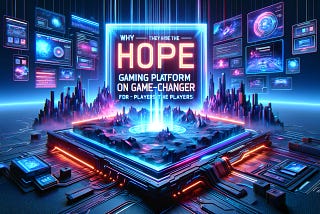 Why the HOPE Gaming Platform on Blast is a Game-Changer for Players