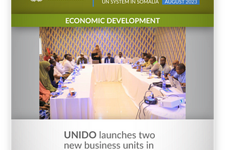 UNIDO launches two new business units in Galmudug and Puntland