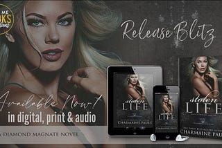 Stolen Life by Charmaine Pauls: RELEASE BLITZ + GIVEAWAY