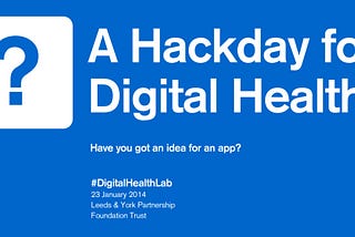 Digital Health Lab — A Service Designer’s Experience